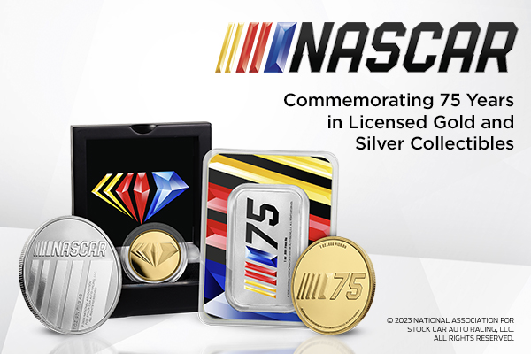 NASCAR | Commemorating 75 Years in Licensed Gold and Silver Collectibles