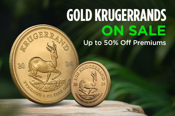 GOLD KRUGERRANDS ON SALE | Up to 50% Off Premiums