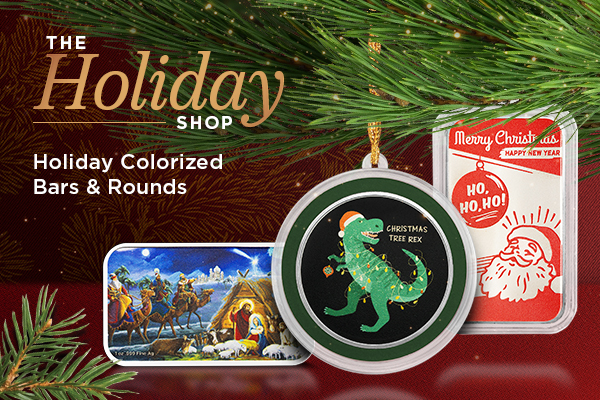 The Holiday Shop | Holiday Colorized Bars & Rounds