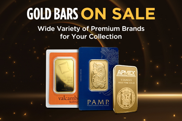 Gold Bars On Sale | Wide Variety of Premium Brands for Your Collection