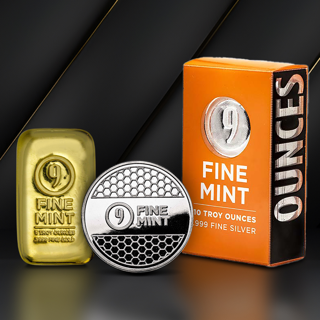 Bold Savings on 9Fine Mint Gold & Silver | Starting At $1.69 Per Ounce Over Spot