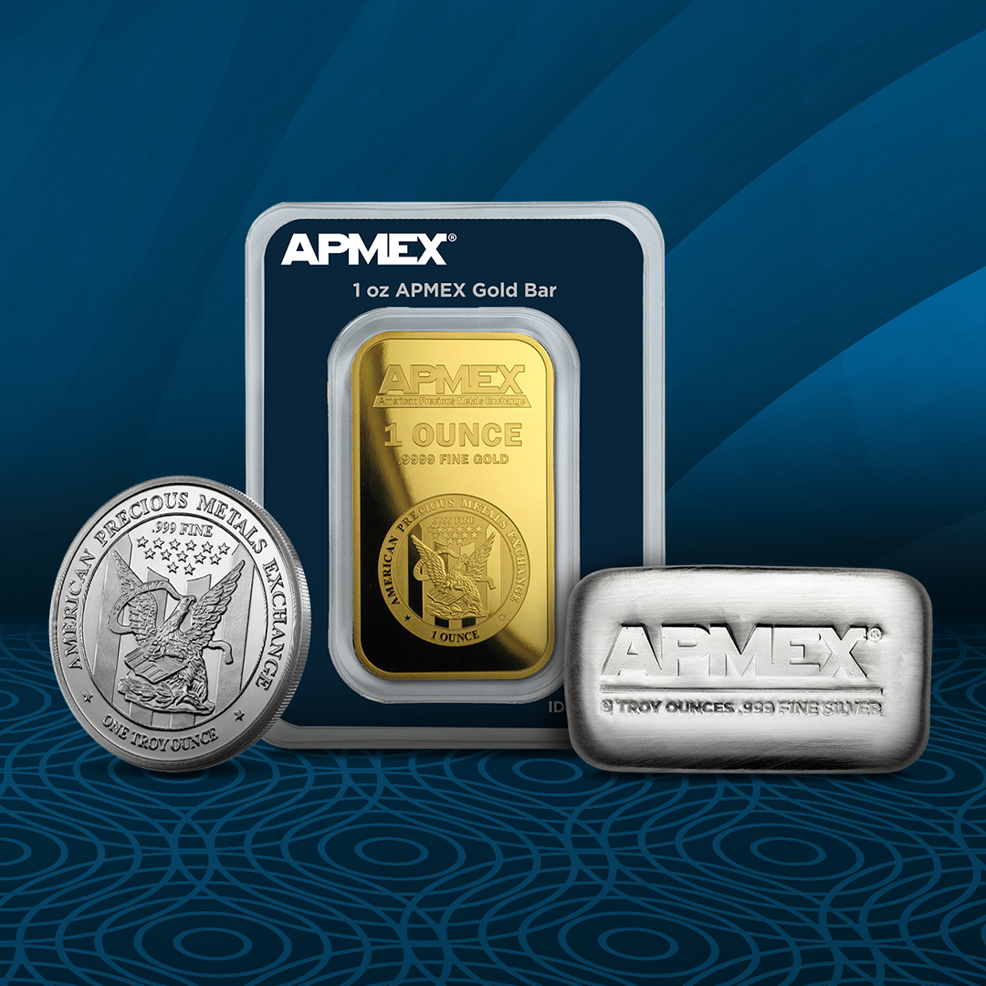 APMEX Gold and Silver Savings | Starting As Low As $1.79 Per Ounce Over Spot