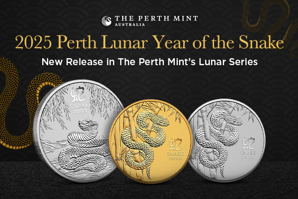 2025 Perth Lunar Year of the Snake | New Release in The Perth Mint's Lunar Series