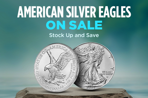 American Silver Eagles On Sale | Stock Up and Save