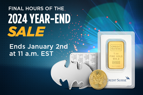 Final Hours of the 2024 Year-End Sale | Ends January 2nd at 11 a.m. EST