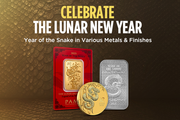 Celebrate the Lunar New Year | Year of the Snake in Various Metals & Finishes