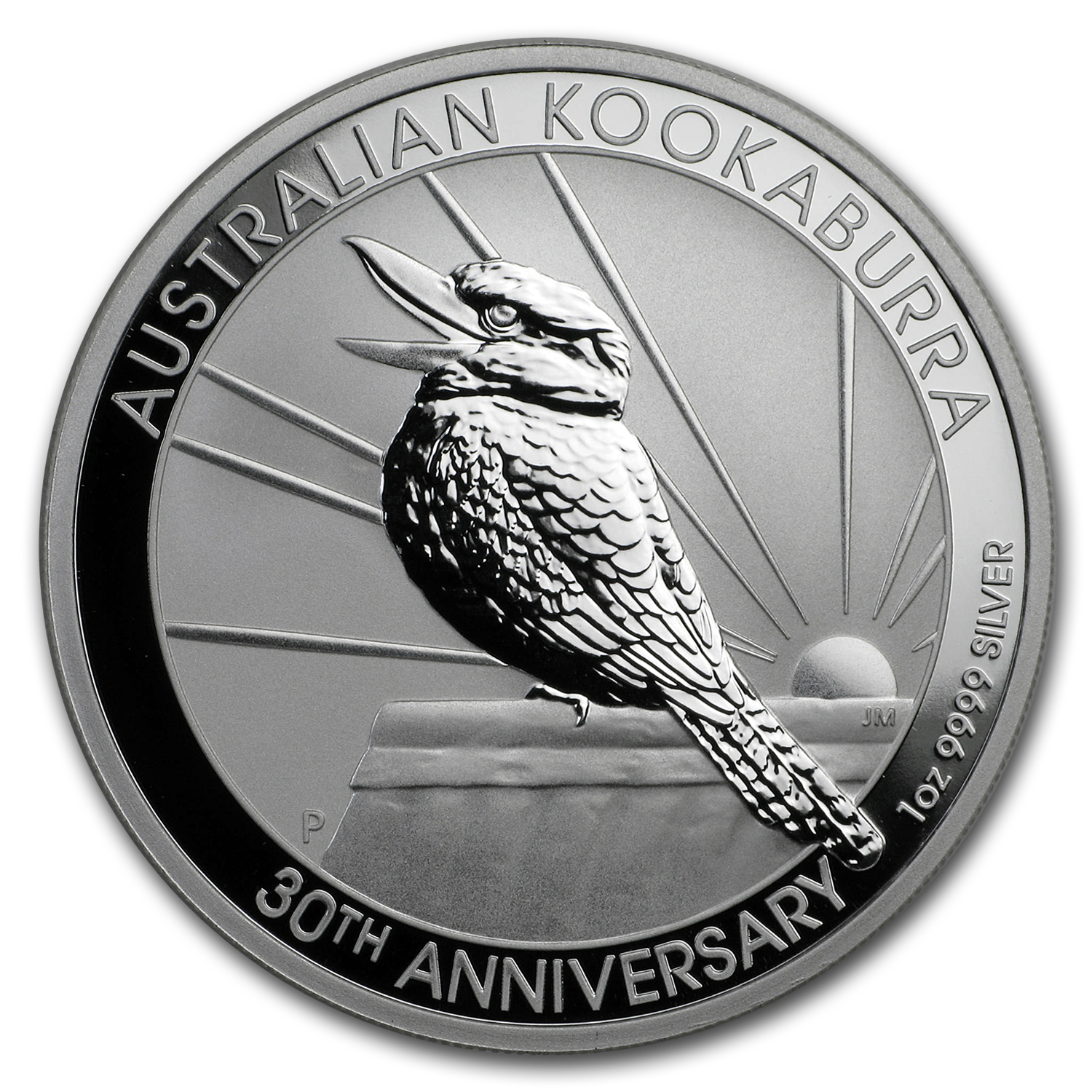 2020 Australia 10 Oz Silver Kookaburra Bu
