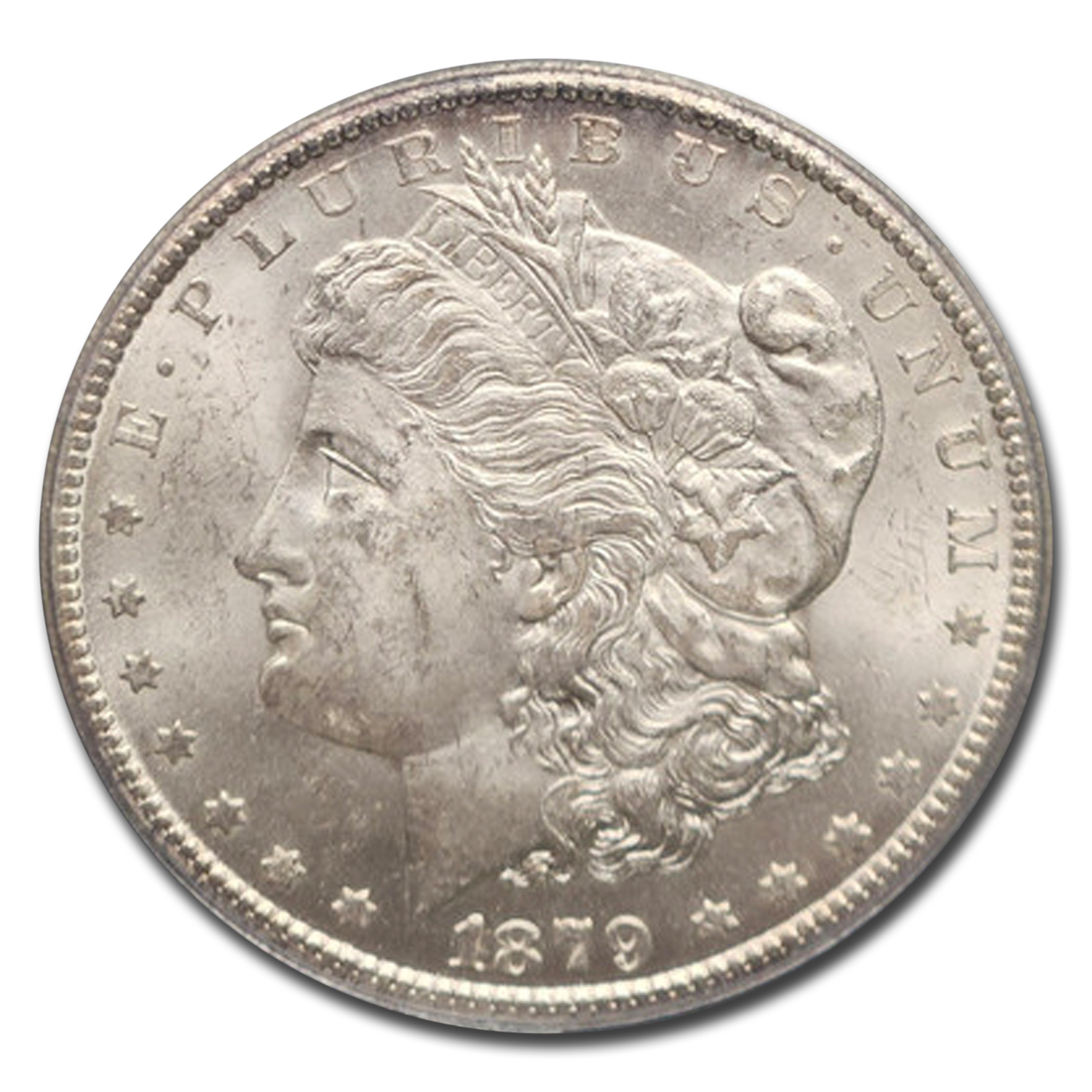 1879-CC Morgan Dollar MS-62 PCGS CAC (Capped Die)