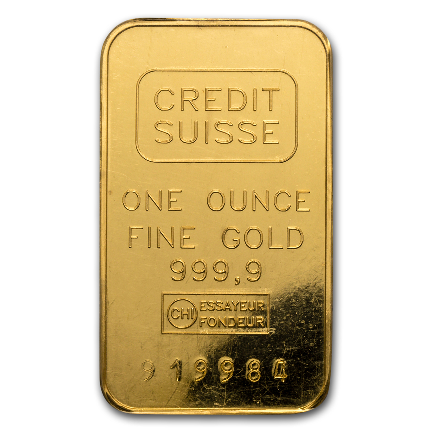 credit suisse gold bar serial numbers