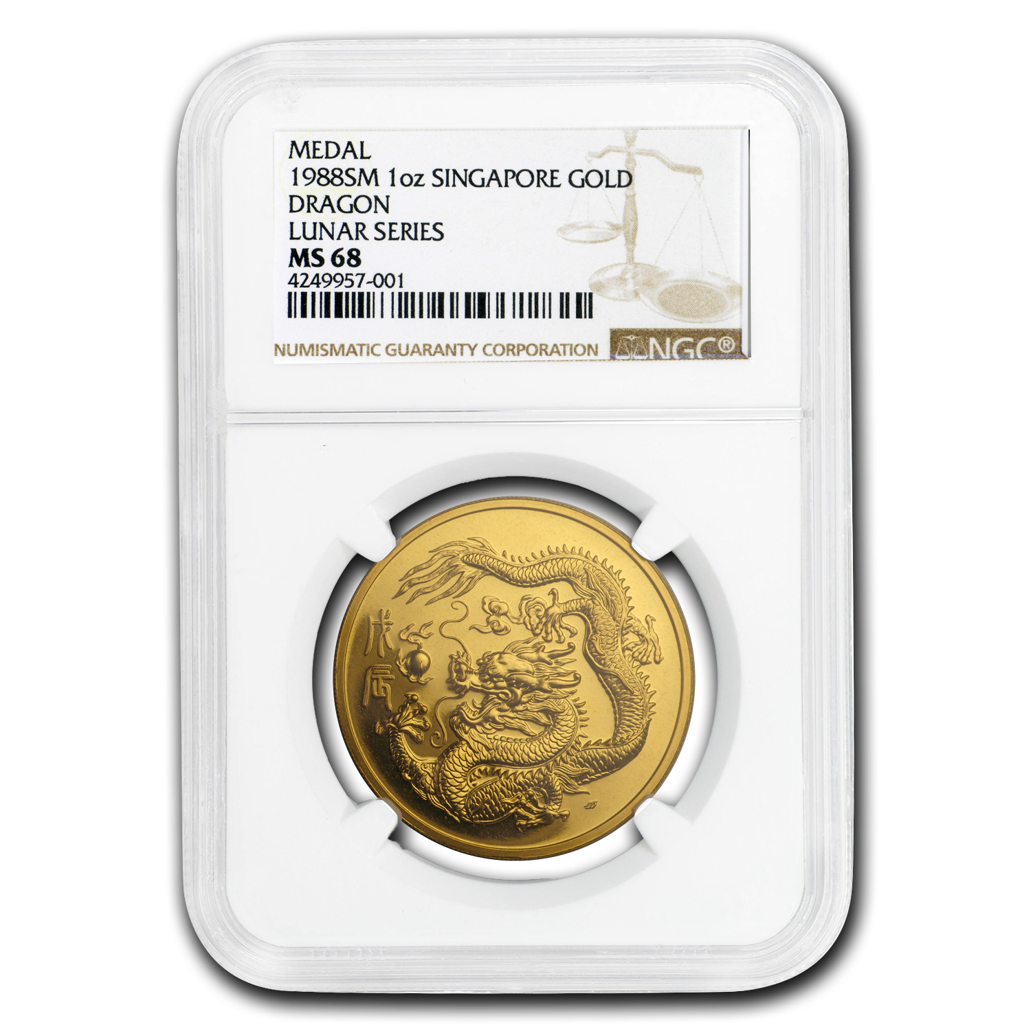 新商品 金貨 銀貨 硬貨 シルバー ゴールド アンティークコイン 19 Gold Singapore 100 Singold 1 Oz Dragon Ngc Mint State 69 限定品 Plannusoutdoor Com Br