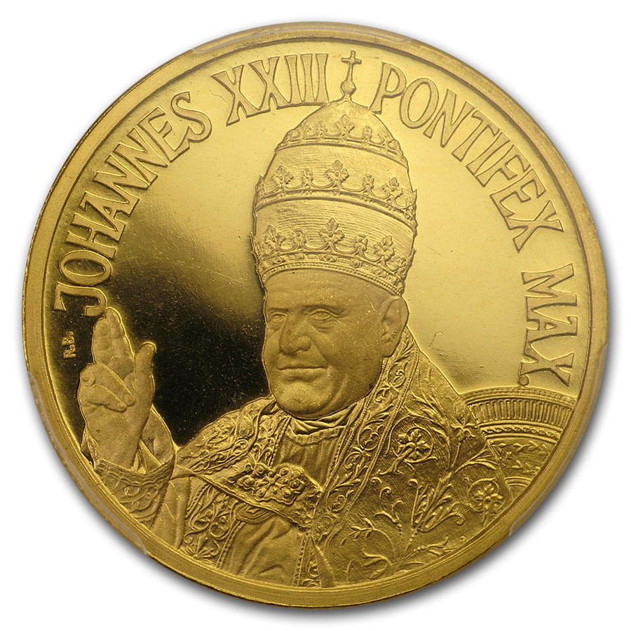 1958 Vatican City Gold Medal Pope Pius XXIII PR-67 PCGS (15.01 g) - SKU ...