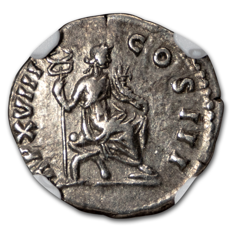 Roman AR Denarius Marcus Aurelius XF NGC (Colosseum Hoard Vault) – SKU#220229