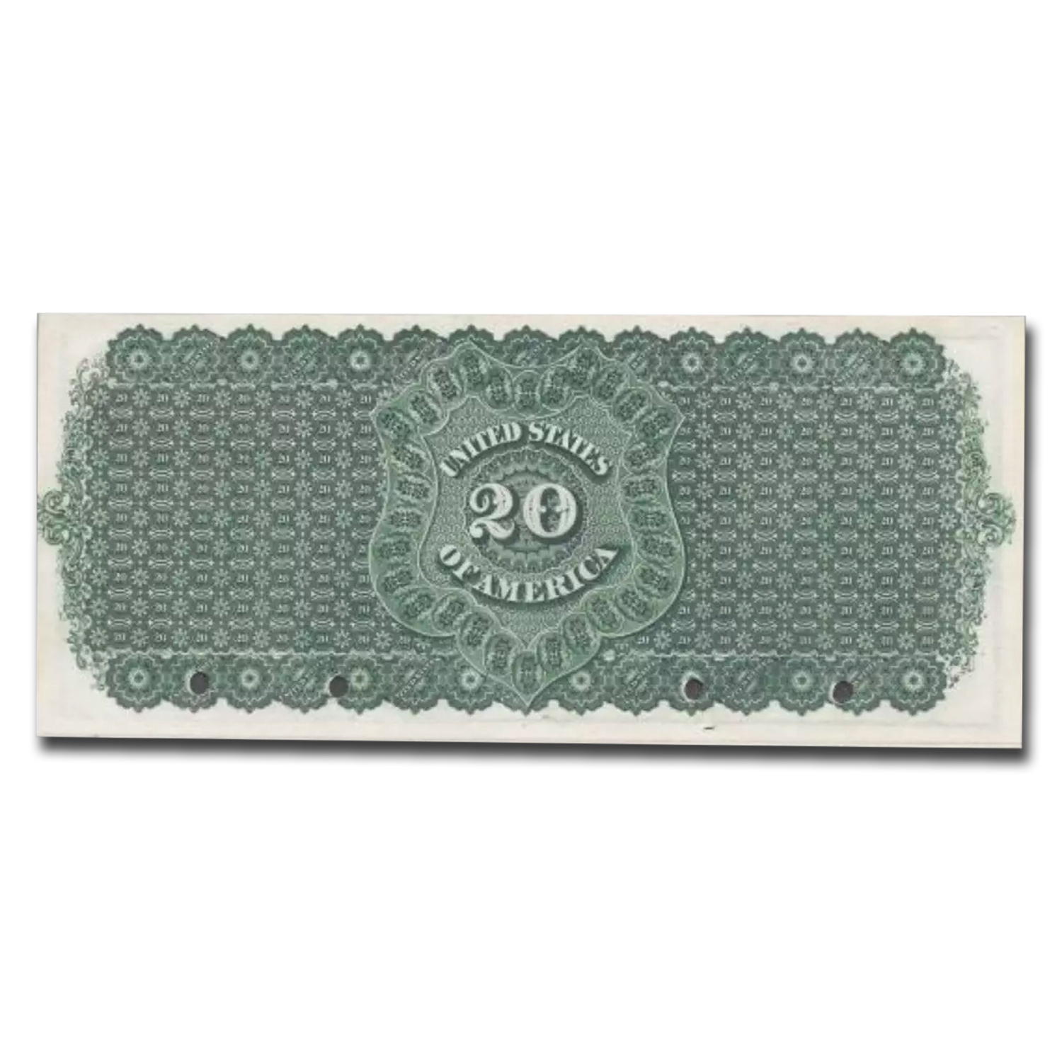 1861 $20.00 Demand Note - New York Proof PMG (Fr#11)