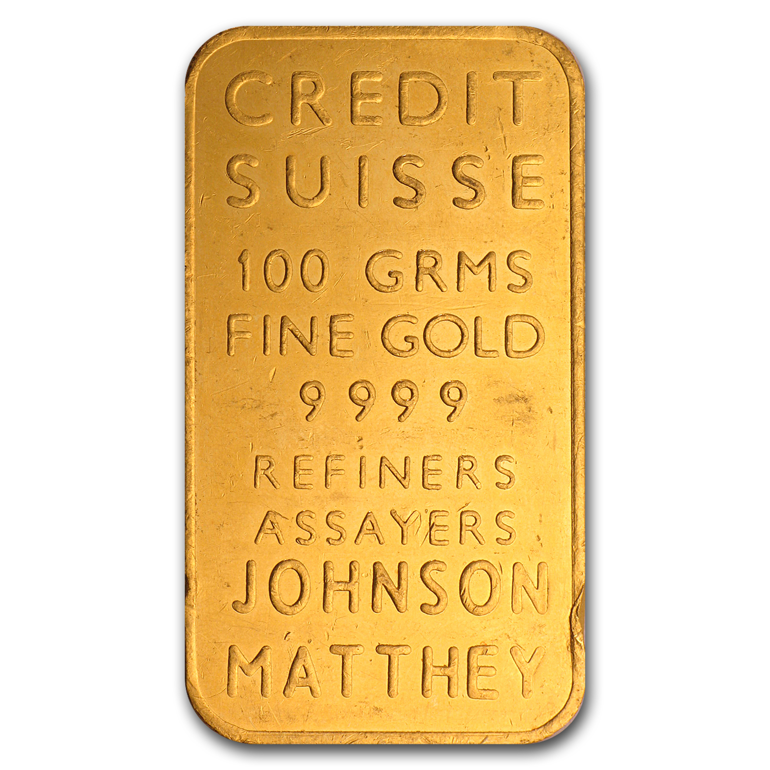 1 oz credit suisse gold bar old designs