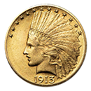 10-indian-head-eagle-coins-1907-1933