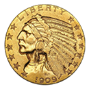 5-indian-half-eagle-coins-1908-1929