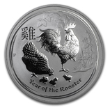 Buy 2005 1 oz Silver Year of the Rooster BU Series I | APMEX