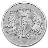 Buy 2022 Great Britain 10 oz Silver The Royal Arms BU | APMEX