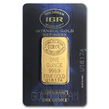 Istanbul Gold Refinery (IGR) Mint Gold Bars & Rounds | APMEX