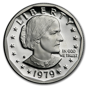 Susan B. Anthony Silver Dollar Coins (1979-1999) | APMEX