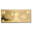 1/10 gram Gold Aurum Note - 2022 Lady Liberty Design