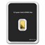 1/2 gram Gold Bar - APMEX (w/Black Merry Christmas Card, In TEP)