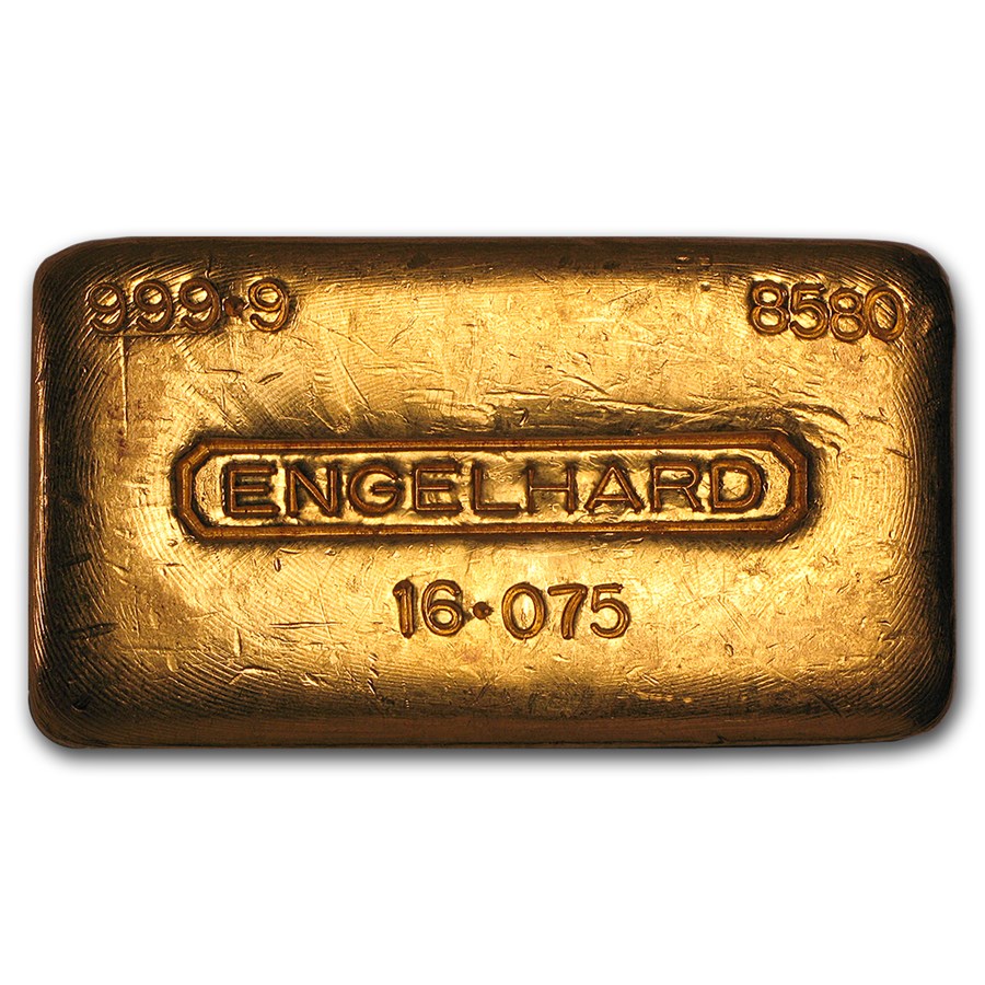 1/2 kilo Gold Bar - Engelhard