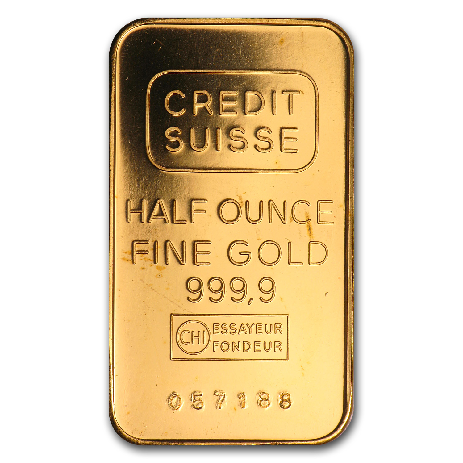 credit suisse gold bar one ounce