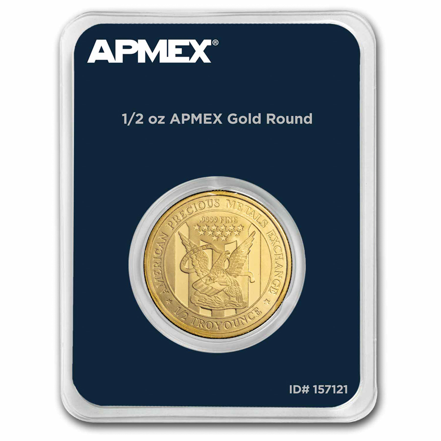 Buy 1/2 Oz Gold Round - APMEX (In TEP Package) | APMEX