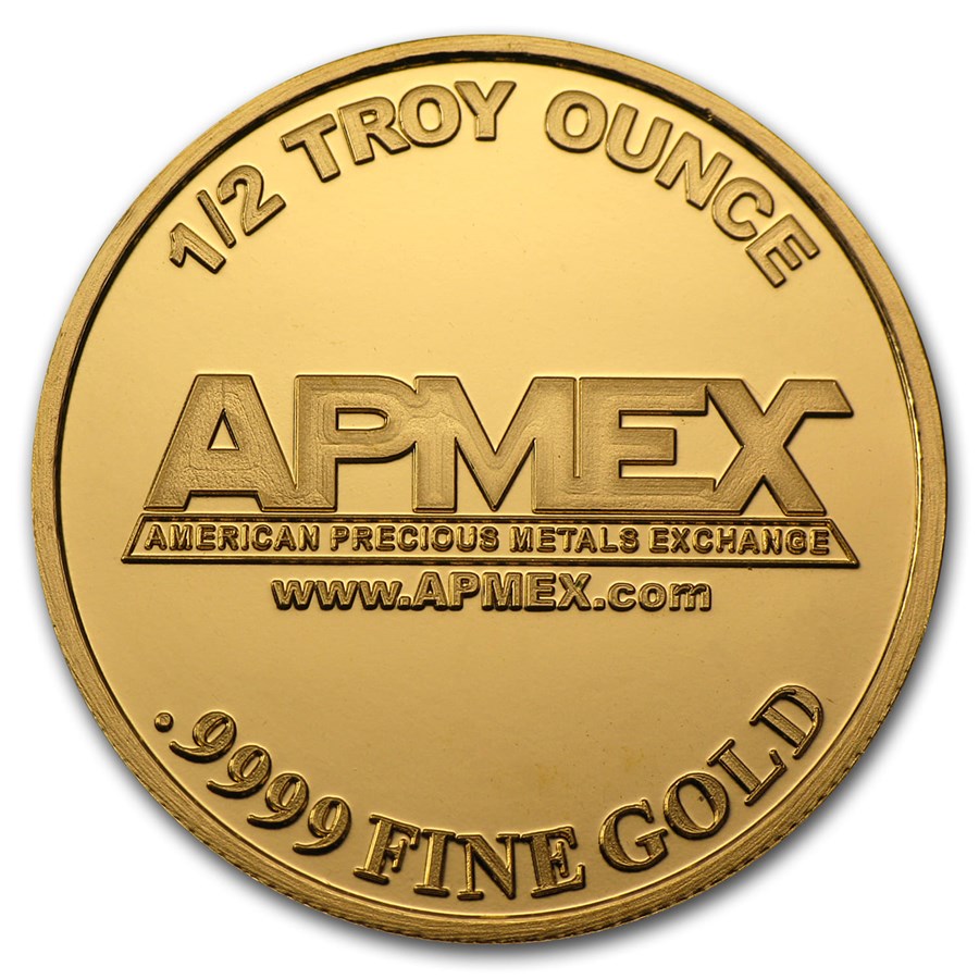 Buy 1/2 oz Gold Round APMEX APMEX