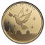 1/2 oz Gold Round - Holy Land Mint Dove of Peace (2024, In Assay)