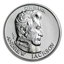 1/2 oz Silver Round - Andrew Jackson (Liberty Lobby)