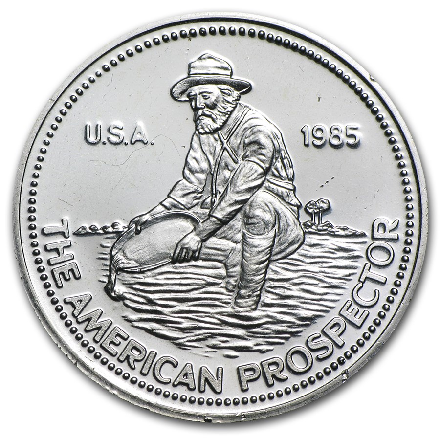 Buy 1/2 oz Silver Round - Engelhard Prospector | APMEX