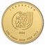 1/25 oz Gold Round - Holy Land Mint Dove of Peace (2024,In Assay)