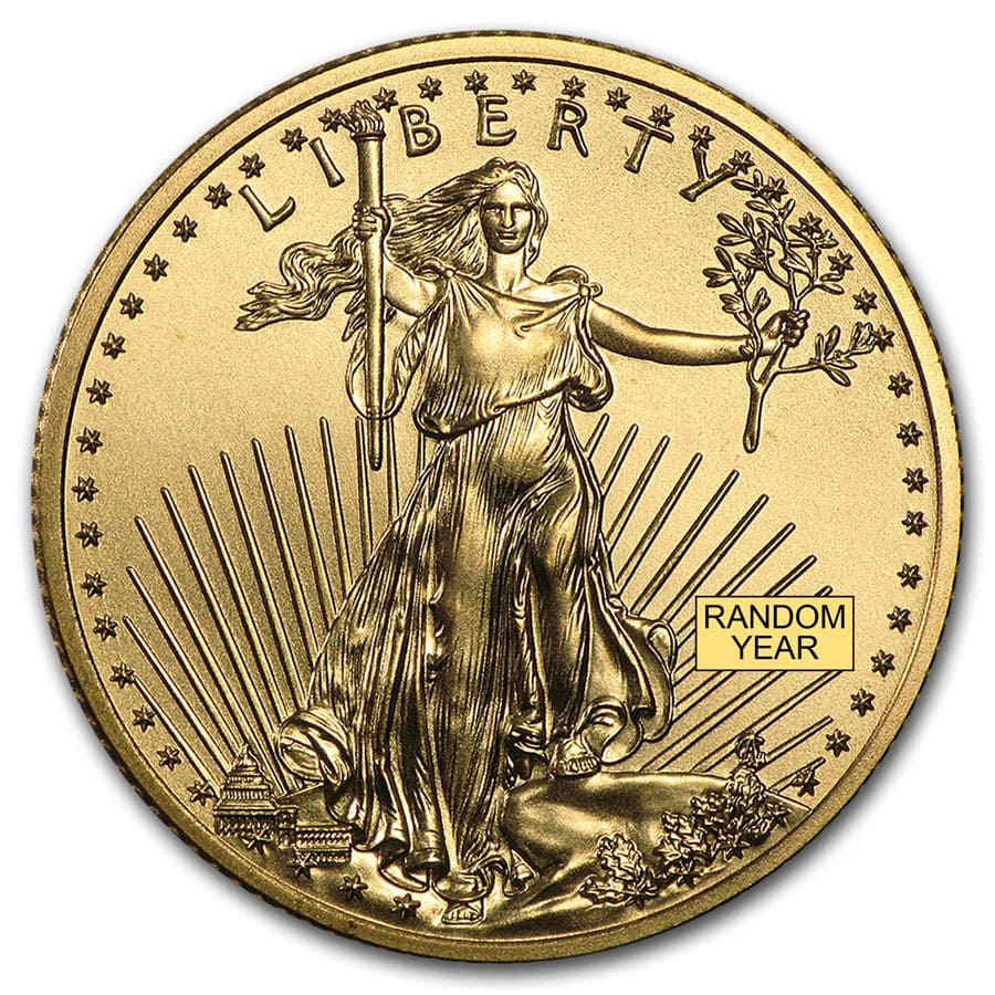 Buy 1/4 oz American Gold Eagle BU (Random Year) | APMEX