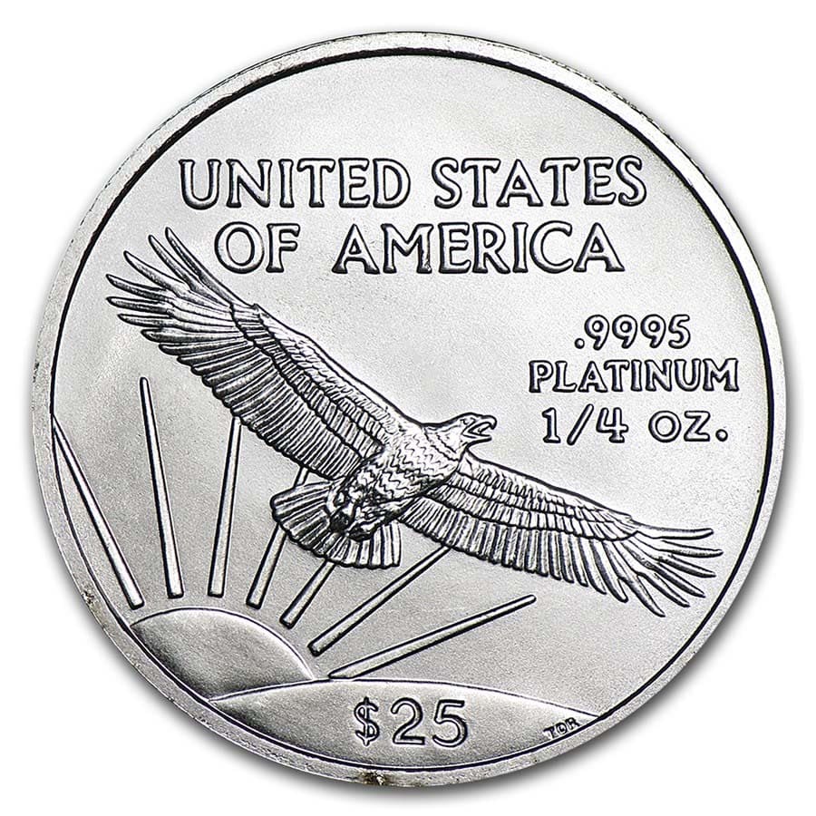 Buy 1/4 oz American Platinum Eagle BU (Random Year) | APMEX