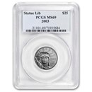 1/4 oz American Platinum Eagle MS-69 PCGS (Random Year)