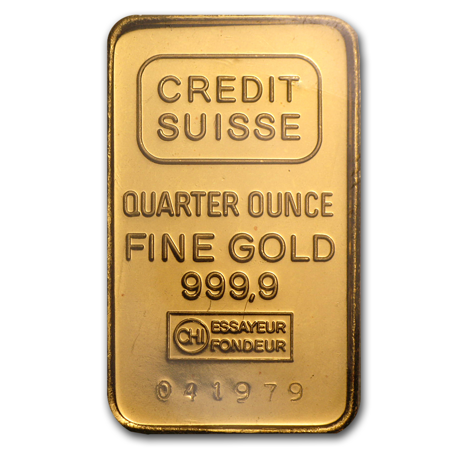 1 oz credit suisse gold bar 9999 fine