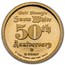 1/4 oz Gold - Disney's Snow White 50th Anniv (Capsule Only)