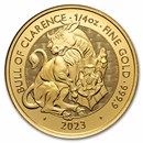 1/4 oz Great Britain Gold Queen's Beasts BU (Random Year)