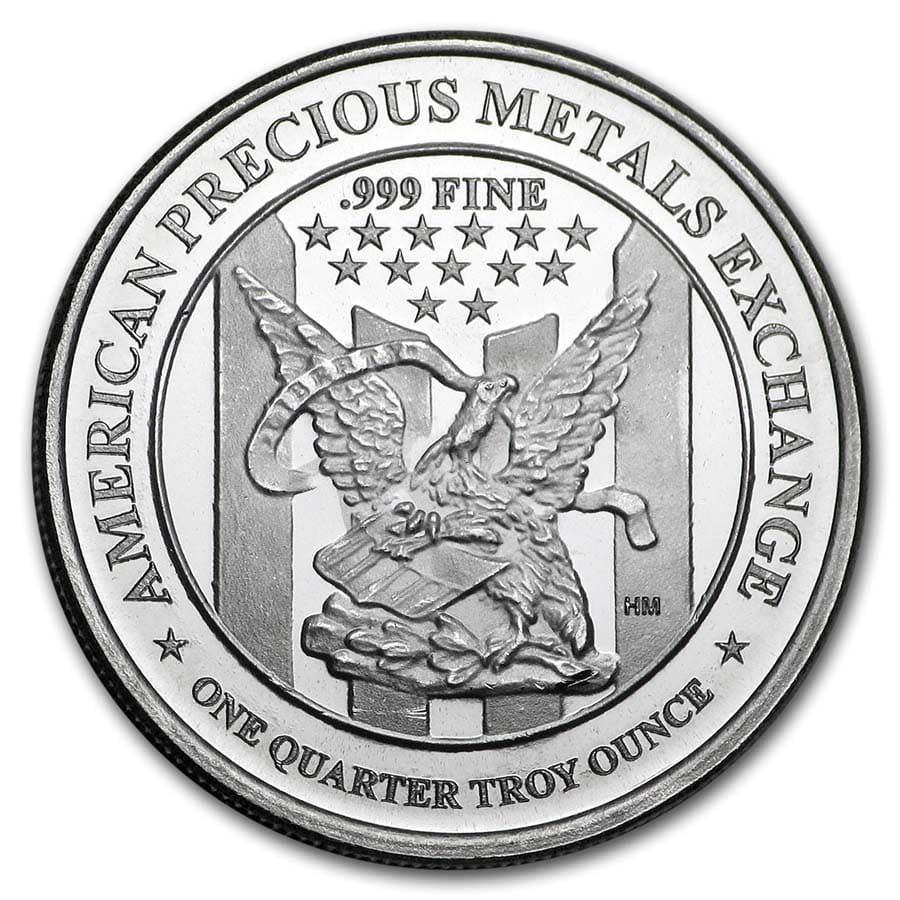 Buy 1/4 Oz Silver Round (.999 Fine) - APMEX | APMEX