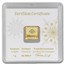 1 gram Gold Bar - Geiger Edelmetalle (Christmas Edition w/Assay)