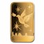 1 gram Gold Bar - Holy Land Mint Dove of Peace (In Assay)