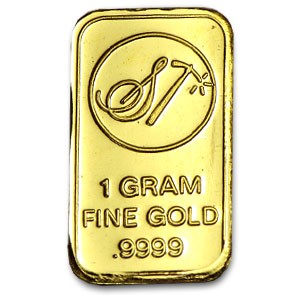 Buy 1 gram Gold Bar - Rose | APMEX