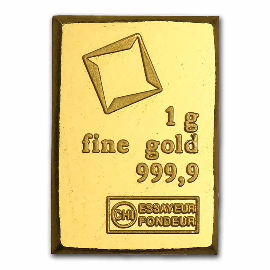 Buy 1 gram Gold Bar - Valcambi | APMEX