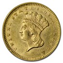 $1 Indian Head Gold Dollar Type 3 BU (Random Year)