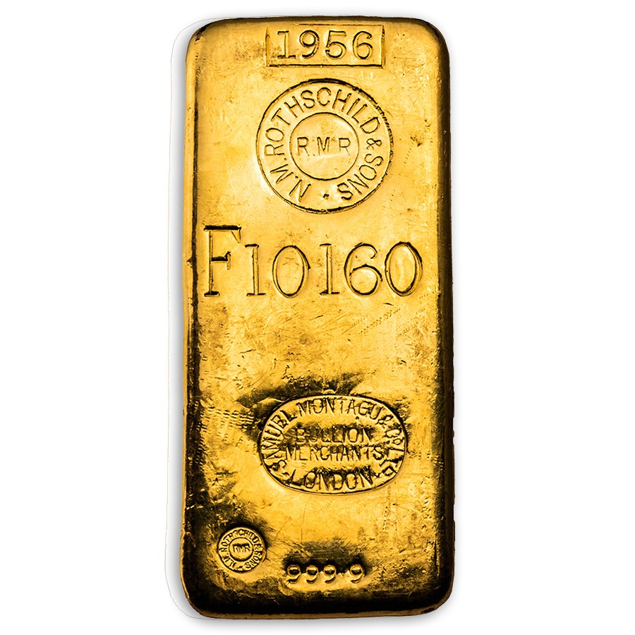 1 kilo Gold Bar - N.M. Rothschild Samuel Montagu (1956 Vintage)