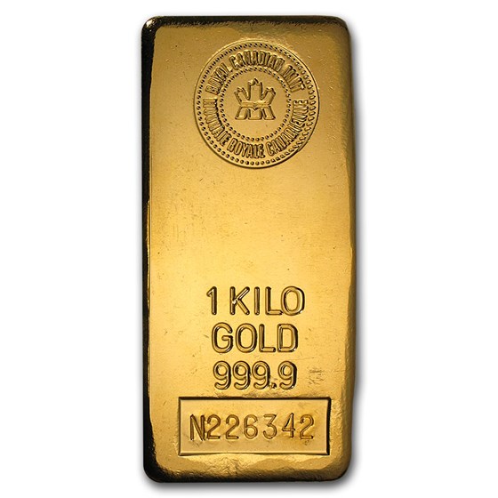 Buy 1 kilo Gold Bar - Royal Canadian Mint RCM | APMEX