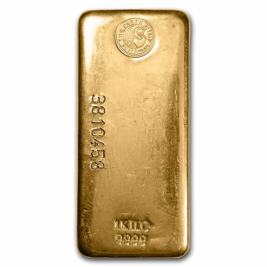 Buy 1 kilo Gold Bar - The Perth Mint | APMEX