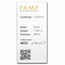 1 Kilo Silver Bar - PAMP Suisse (Serialized)